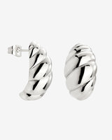Bold Croissant Orecchini Argento