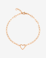 Loving Heart Bracciale Oro Rosa