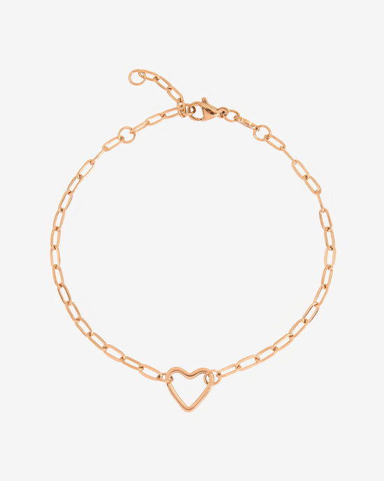 Loving Heart Bracciale Oro Rosa