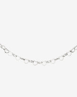 Heart after Heart Collana Argento