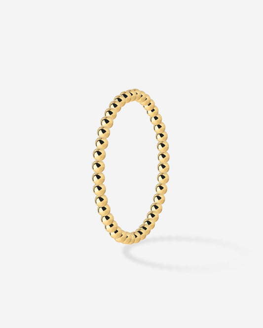 Narrow Sphere Anello Oro