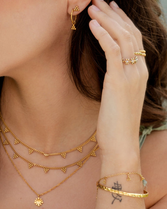 Tiny Beads Bracciale Oro