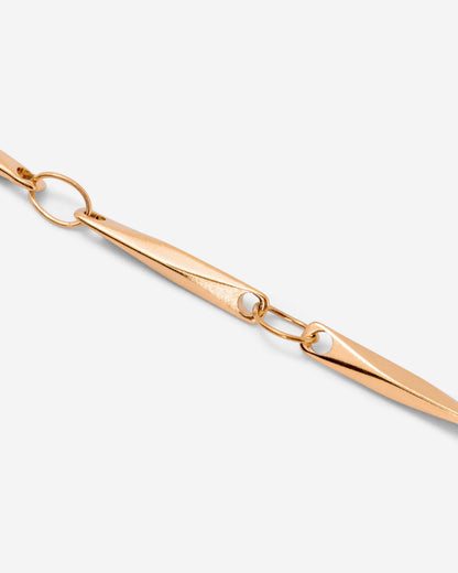 Curved Links Collana Oro Rosa