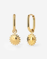 Solaris Oval Hoop Set Baby Oro