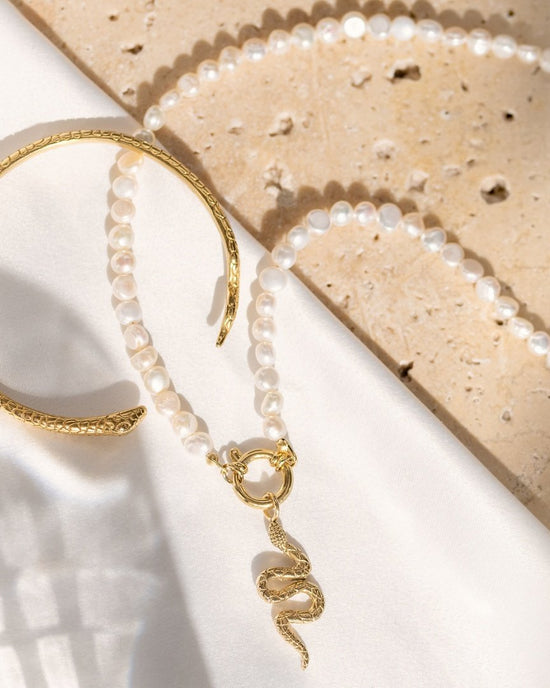 Lola Power Pearl Collana Set Argento
