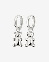 Fortune Bear Hoop Set Baby Argento