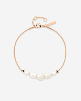 Pearlessence Bracciale Oro Rosa