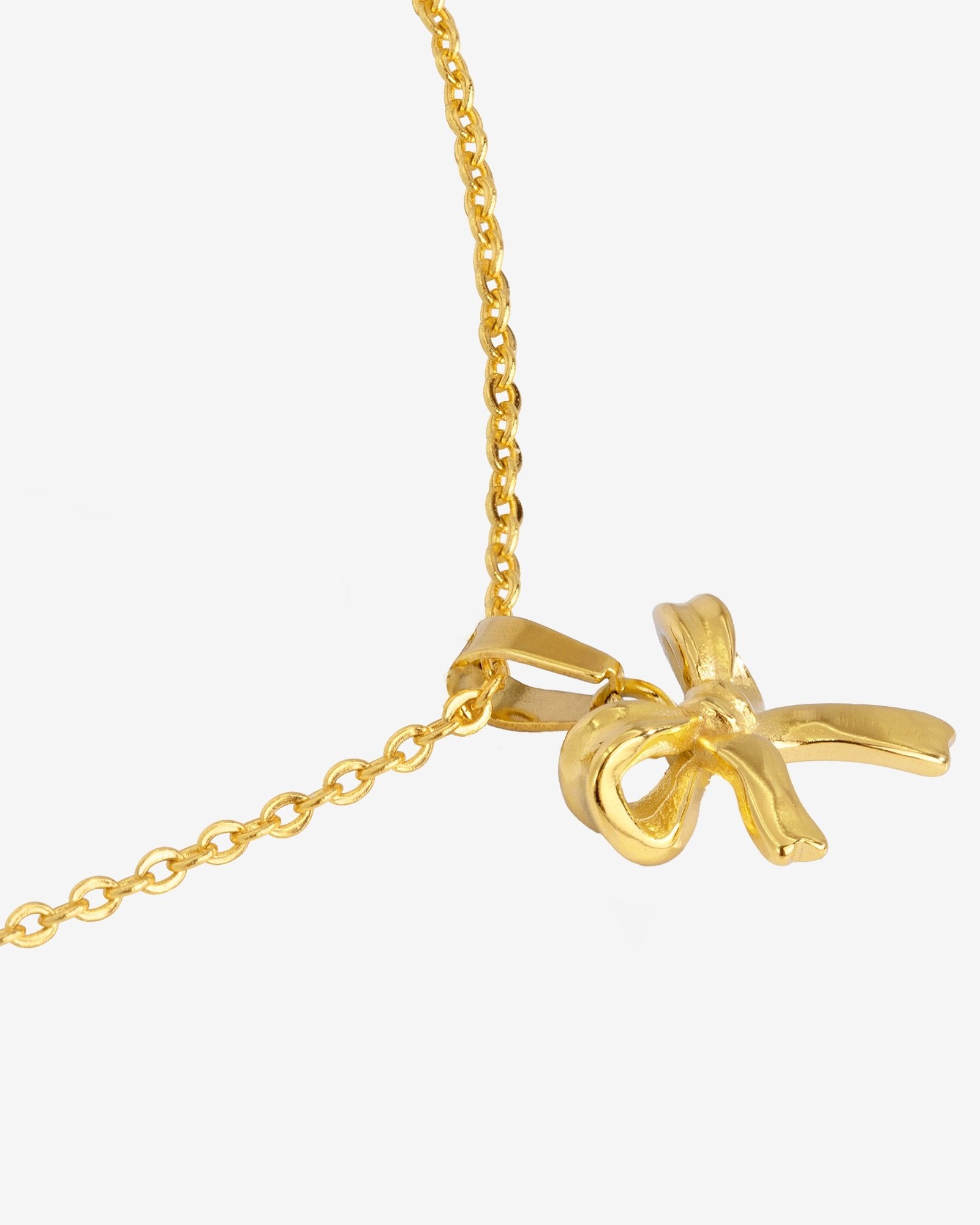 Pretty Ribbon Collana Oro