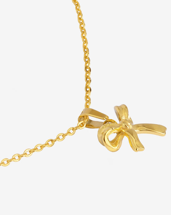 Pretty Ribbon Collana Oro