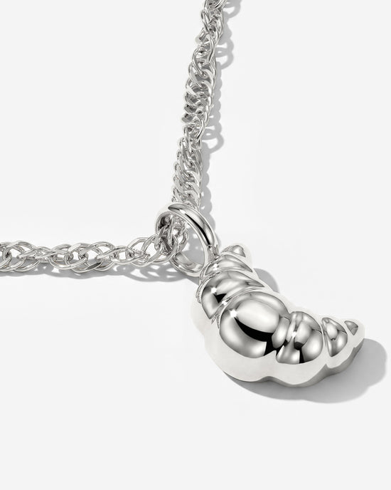 Croissant Collana Argento