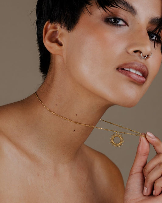 Sunny Beads Collana Oro