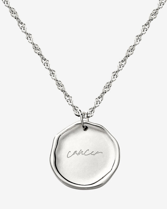 Zodiac Collana - Cancro Argento