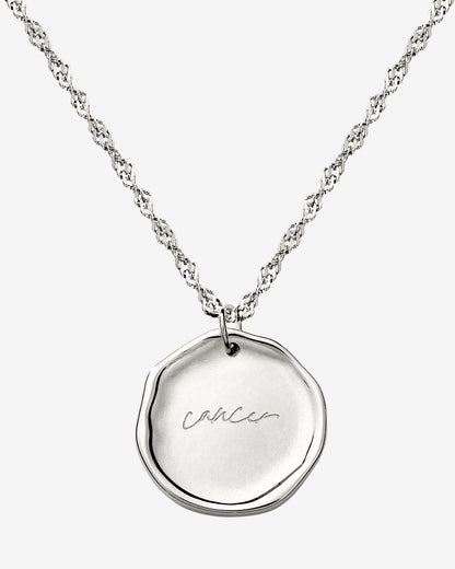 Zodiac Collana - Cancro Argento