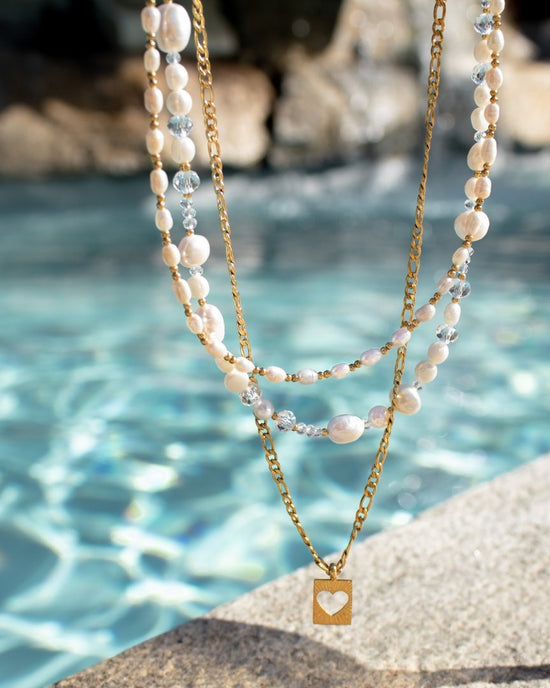Icy Cool Pearl Collana Oro