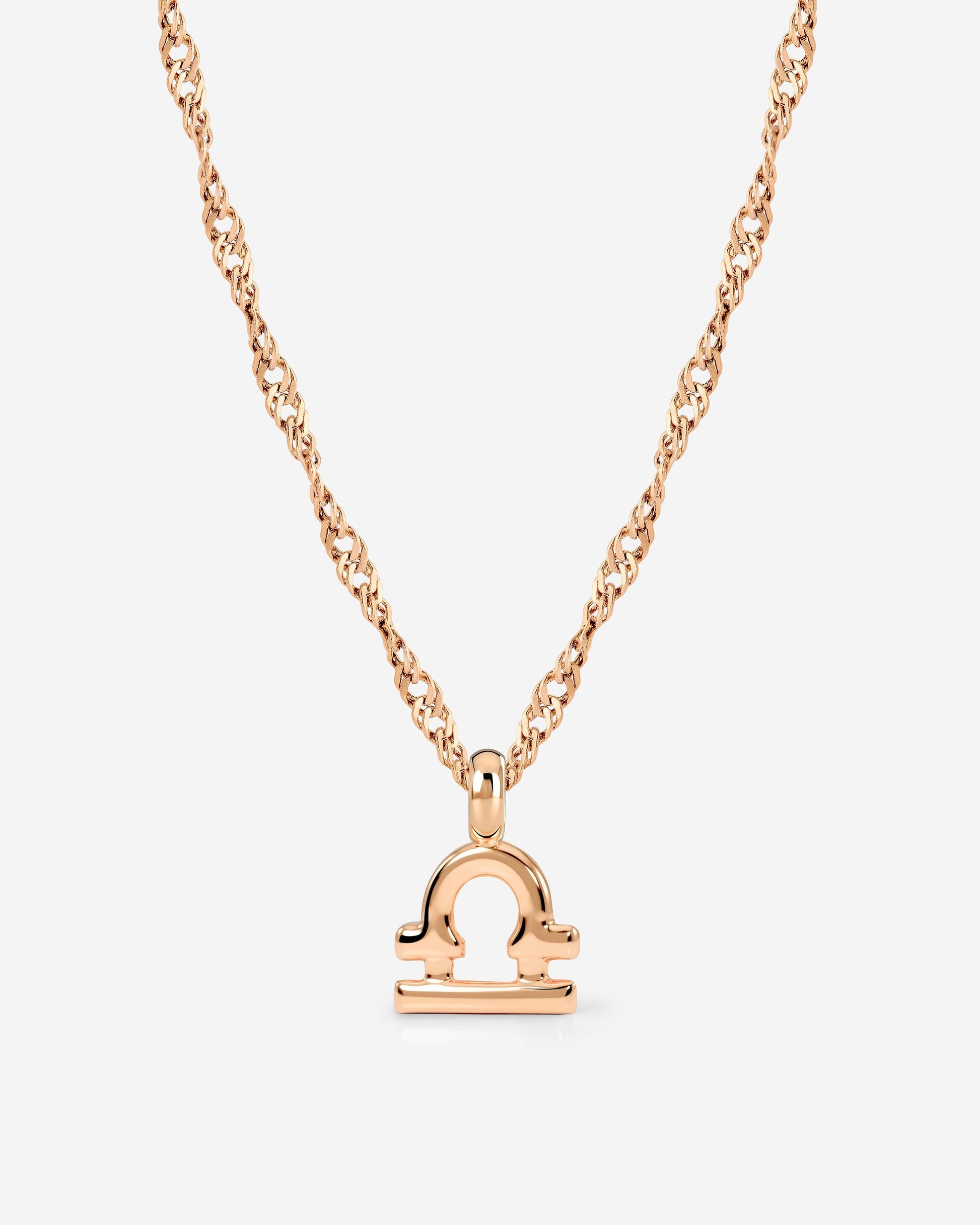 Libra Bubble Collana Oro Rosa