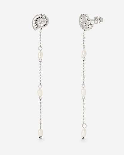 Siren's Spell Pearl Drop Orecchini Argento