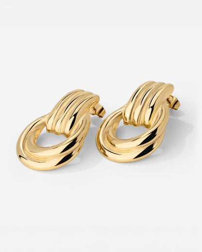 Infinity Loop Orecchini Oro