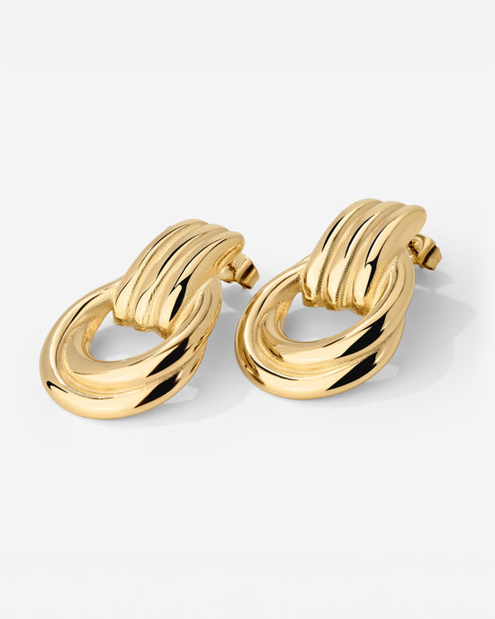 Infinity Loop Orecchini Oro