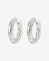 Cute Stargaze Hoops Medium Argento