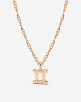 Gemini Bubble Collana Oro Rosa