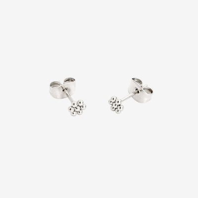 Blooming Studs Argento