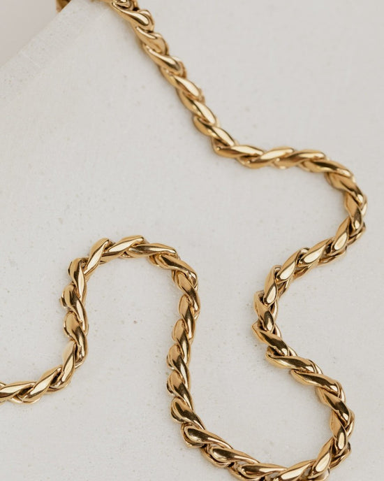 Spiral Links Collana Oro