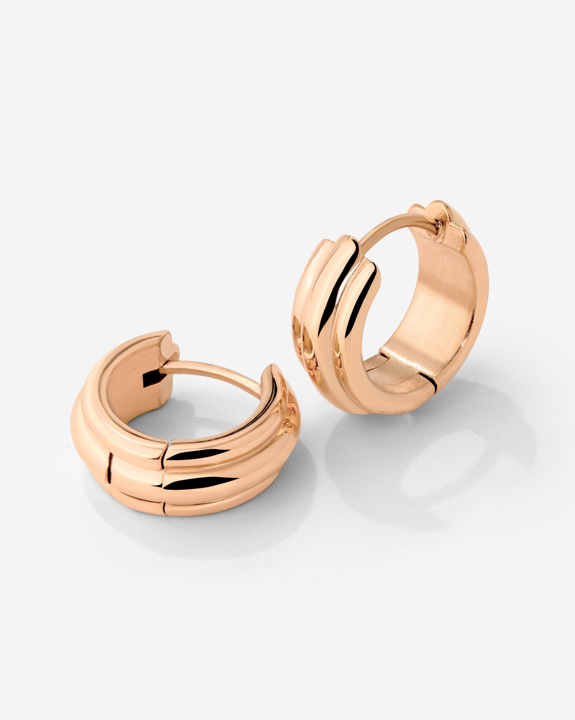 Halo Orecchini Oro Rosa