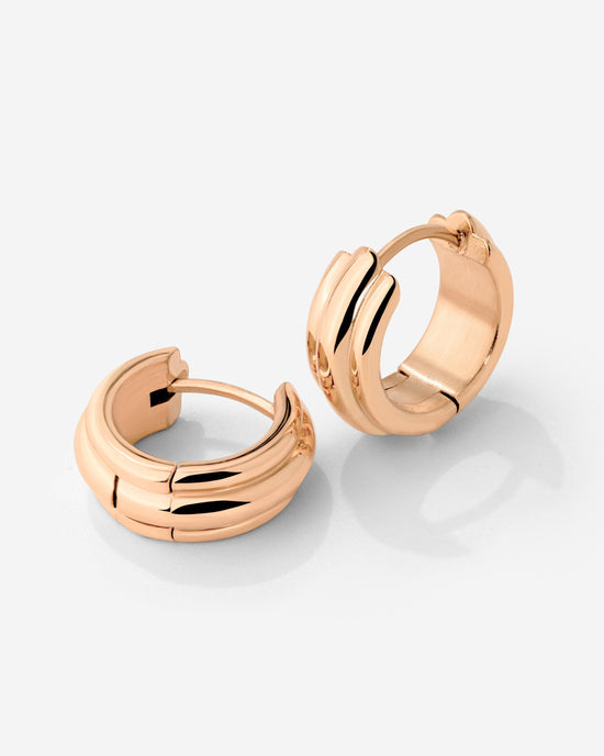 Halo Orecchini Oro Rosa