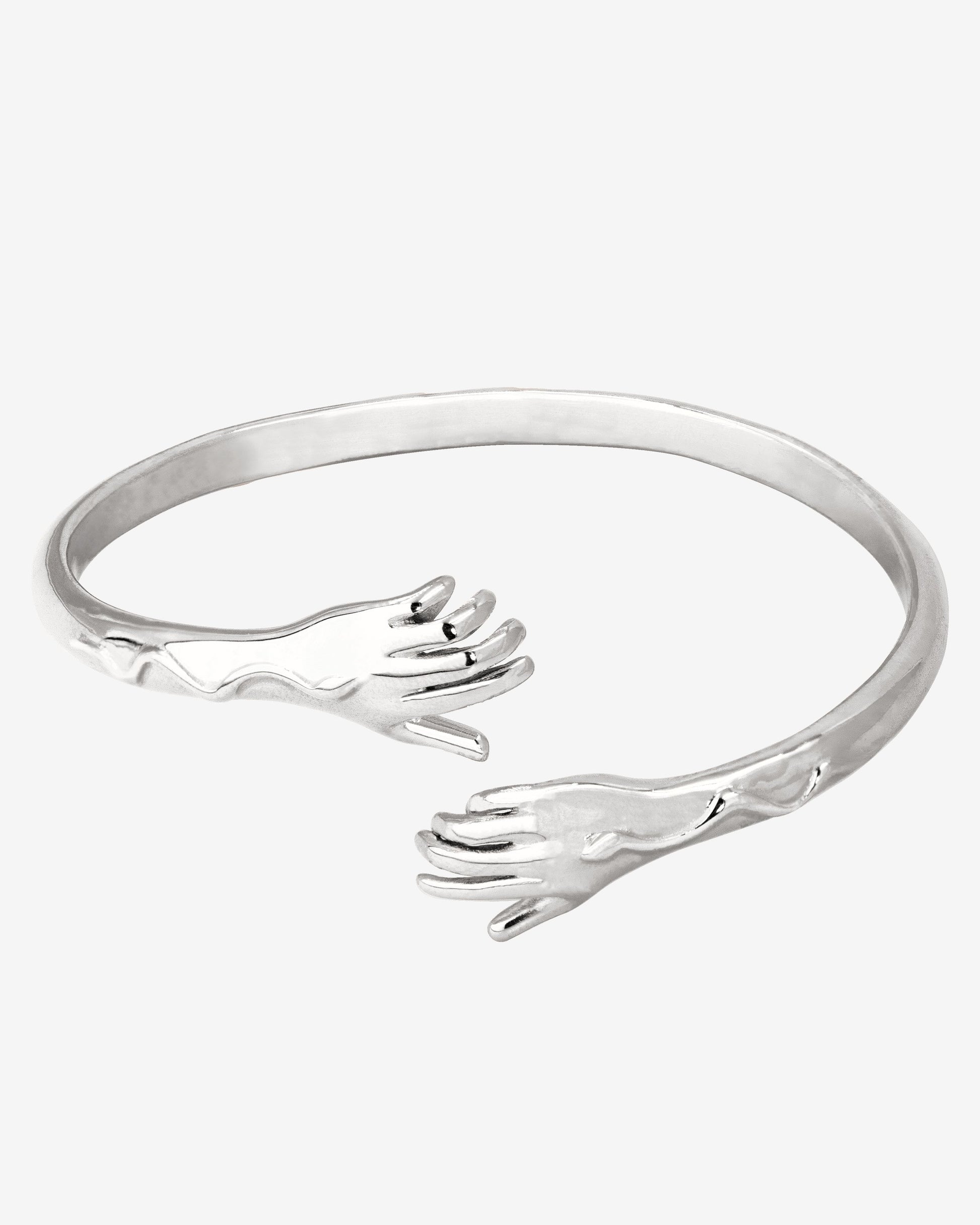 Love Lisa Hug Bangle Argento