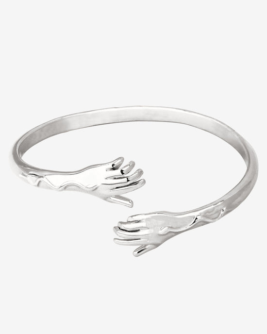 Love Lisa Hug Bangle Argento
