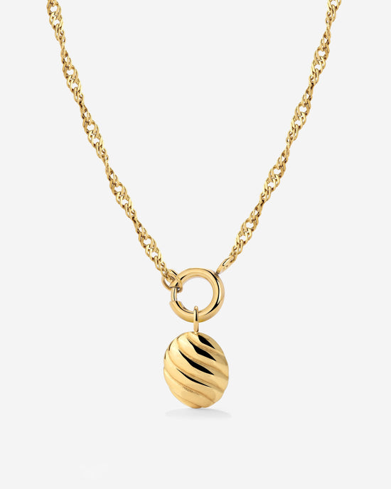 Serenity Singapore Chain Collana Set Oro