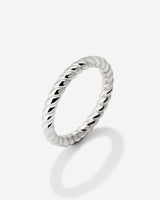 Endless Twist Anello Argento