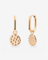 Starry Skies Oval Hoop Set Baby Oro Rosa