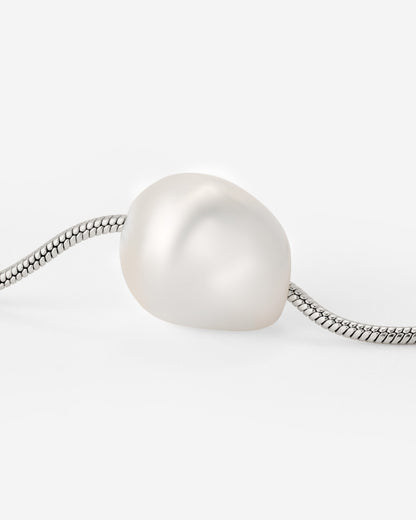Minimalist Pearl Bundle Argento