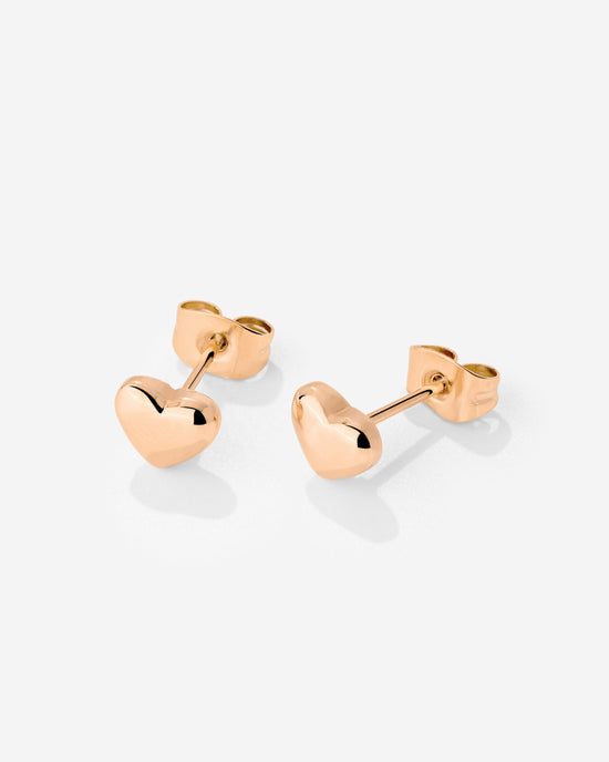 Lovely Heart Orecchini Oro Rosa