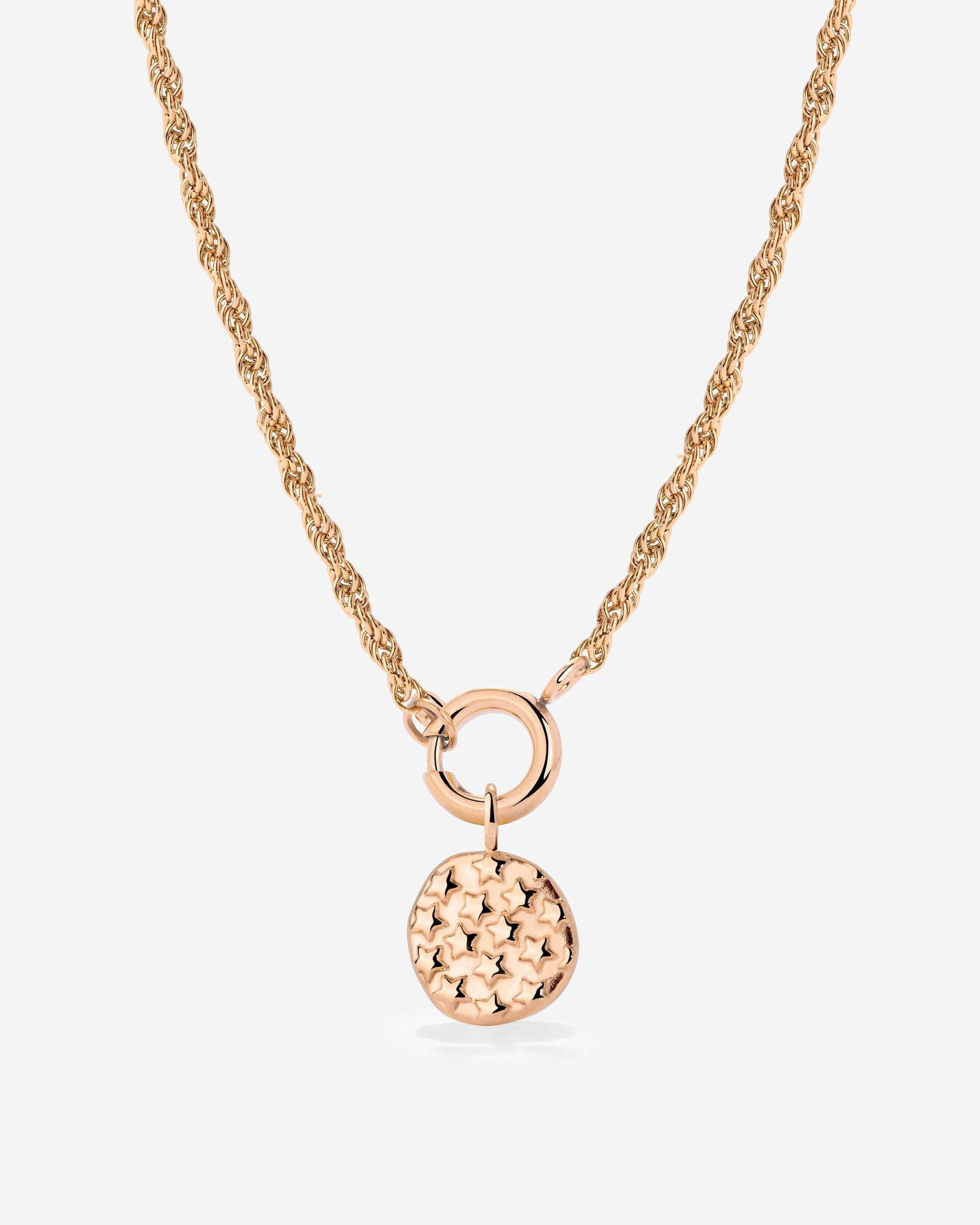 Starry Skies Rope Chain Collana Set Oro Rosa