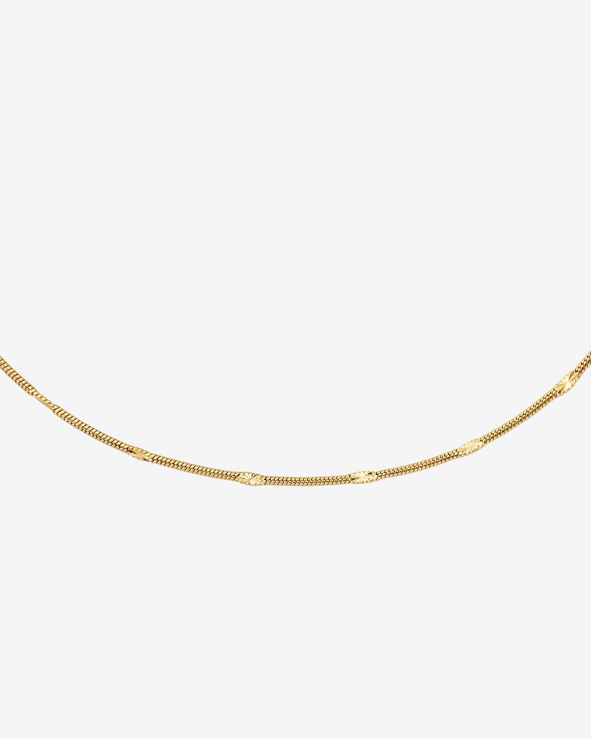 Sun Ray Collana Oro