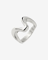 High 'n' Low Anello Argento