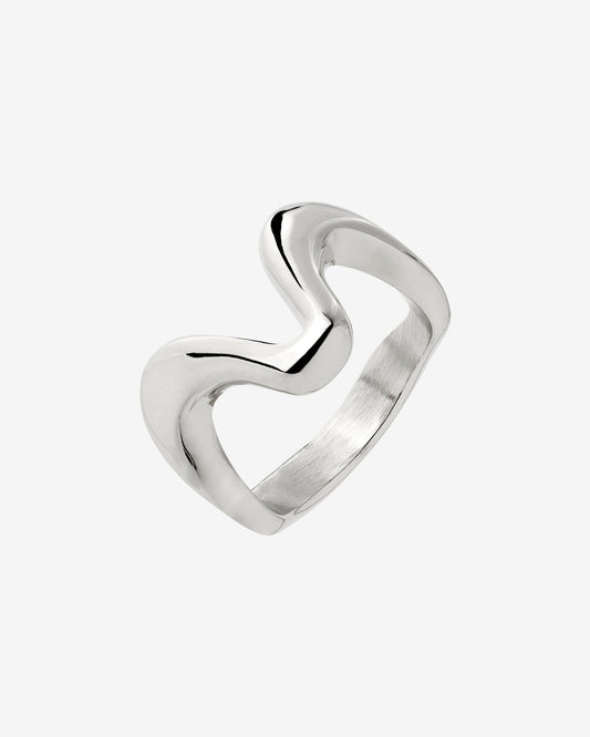 High 'n' Low Anello Argento
