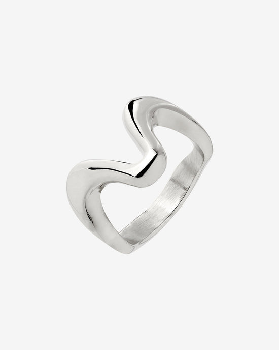 High 'n' Low Anello Argento