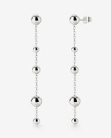 Infinite Beads Orecchini Argento