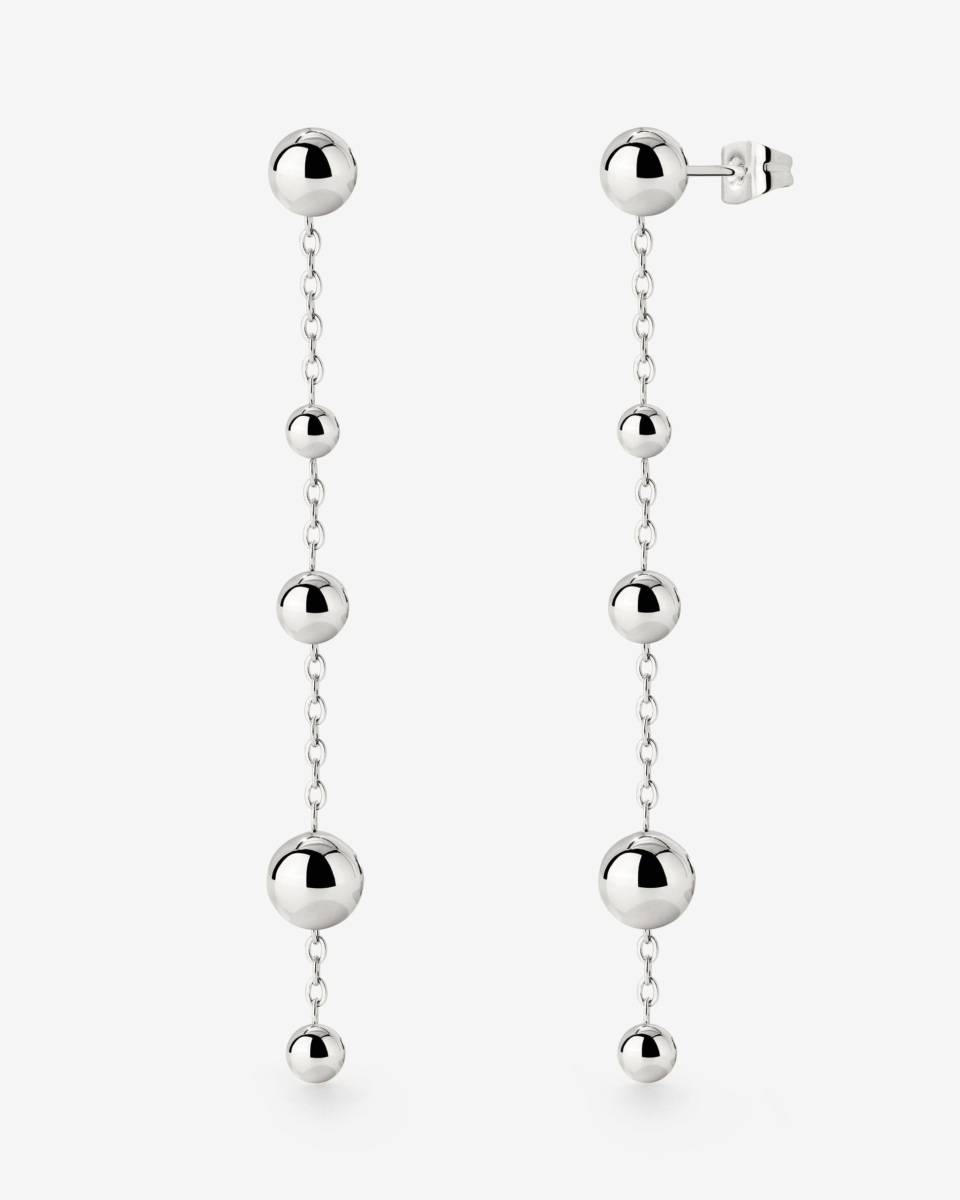Infinite Beads Orecchini Argento