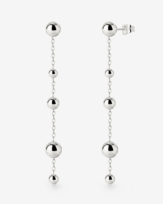 Infinite Beads Orecchini Argento