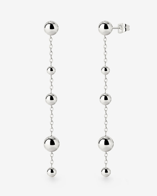 Infinite Beads Orecchini Argento