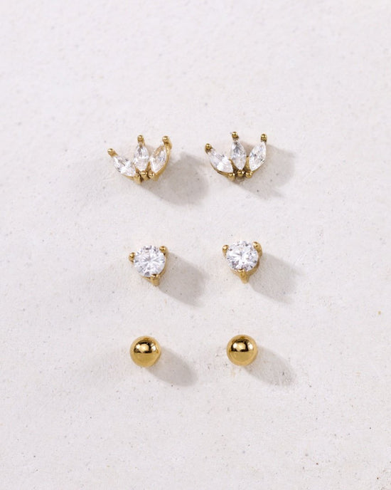 Delicate Bead Orecchini Oro Rosa