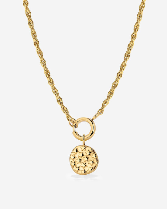 Starry Skies Rope Chain Collana Set Oro