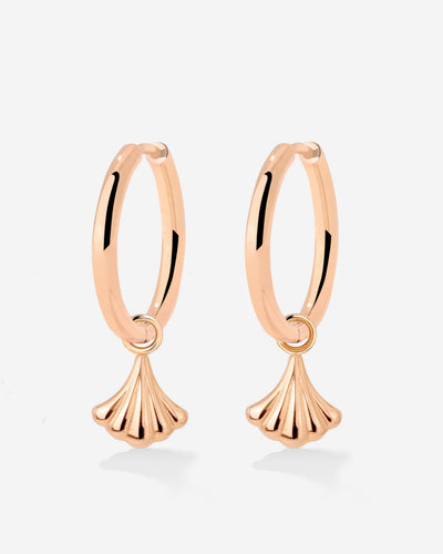 Forever Yours Hoop Set Medium Oro Rosa