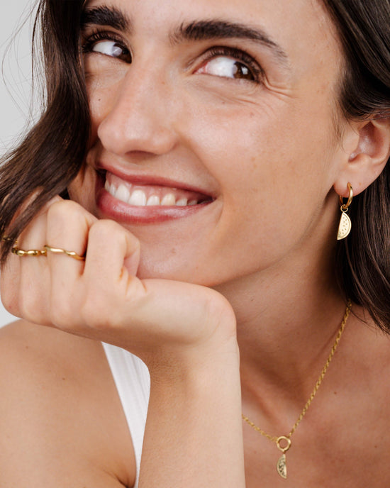 Melony Hoop Set Small Oro