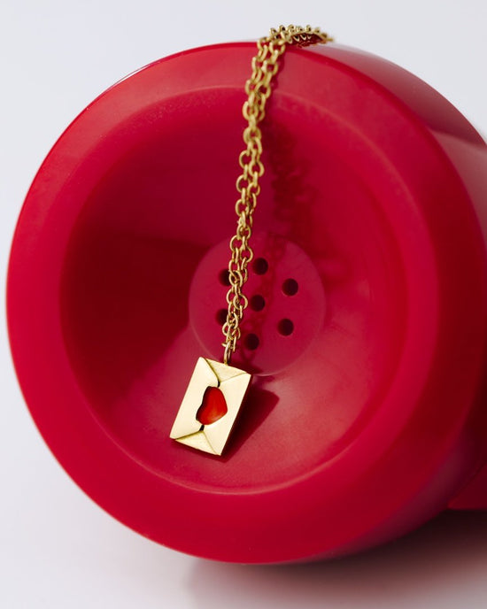 Love Letter Collana Oro Rosa