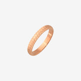 Cute Pattern Anello Oro Rosa